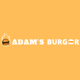 Adam's Burger logo.